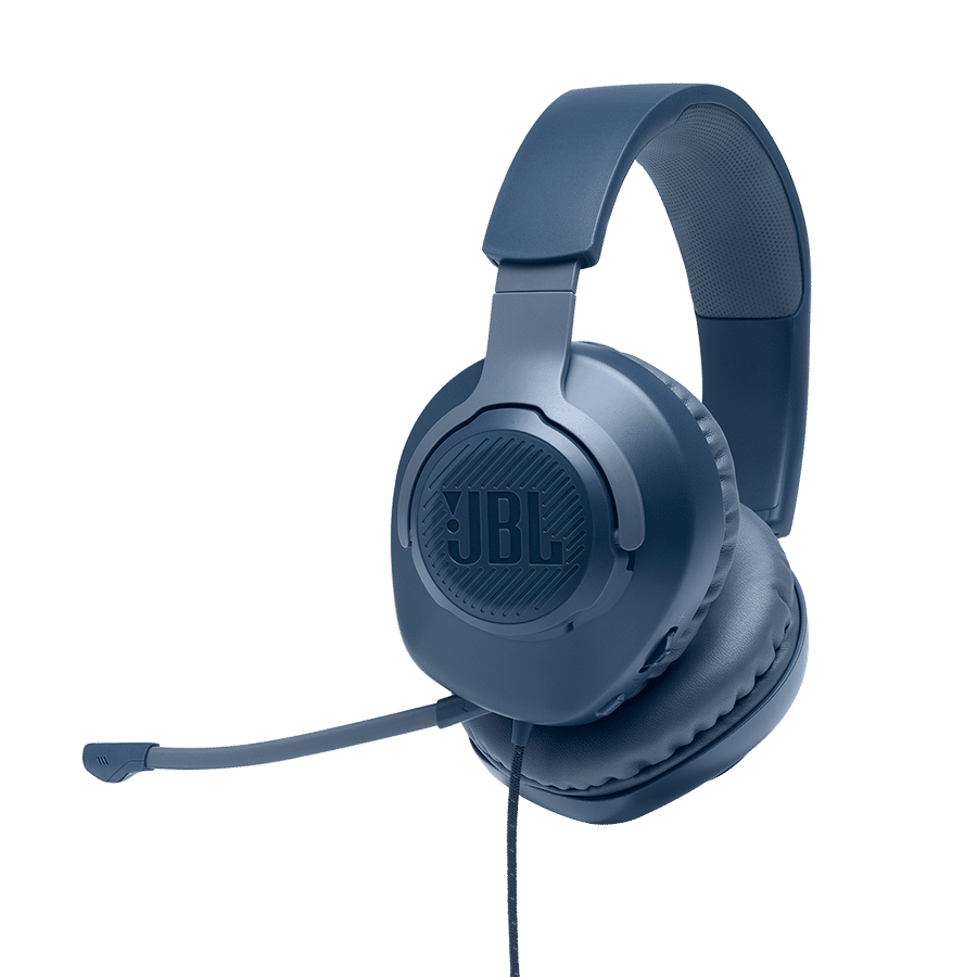 Buy JBL Quantum JBLQUANTUM BLU Over Ear Wired Gaming Headphone With Mic JBL Quantum Sound